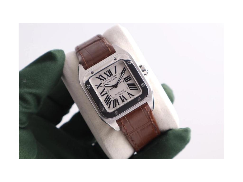 AF Cartier Santos 100 Medium 2878