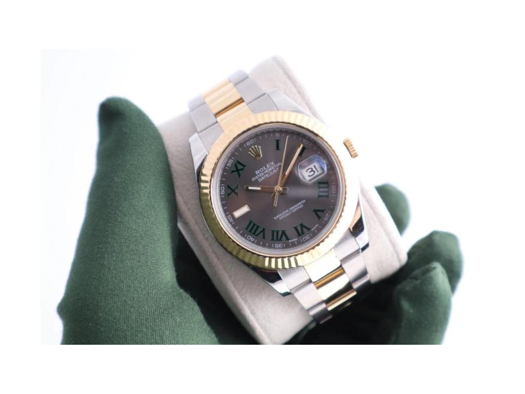 VSF Factory Rolex Datejust II Wimbledon 116333 Steel and Gold