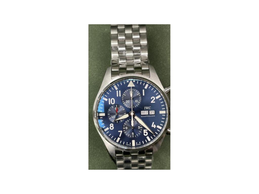APSF IWC Pilot Chronograph 41 Blue Dial